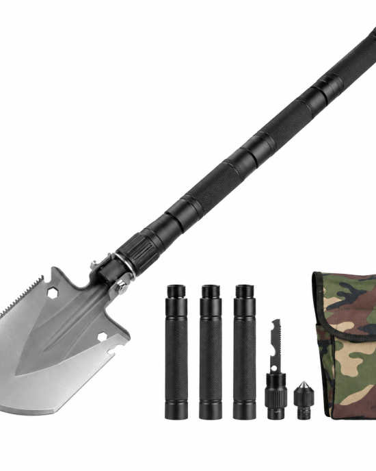 Shovel Camping Hiking Detachable Foldable 23 Multi