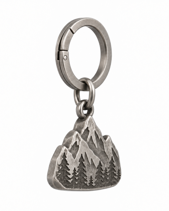 Pocket Titanium Camping Travel Charm