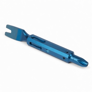 Tools Outdoor Titanium Crowbar Screwdriver Blue