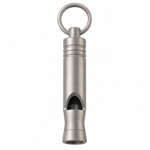 Titanium Whistle Charm Tool Survival Outdoor